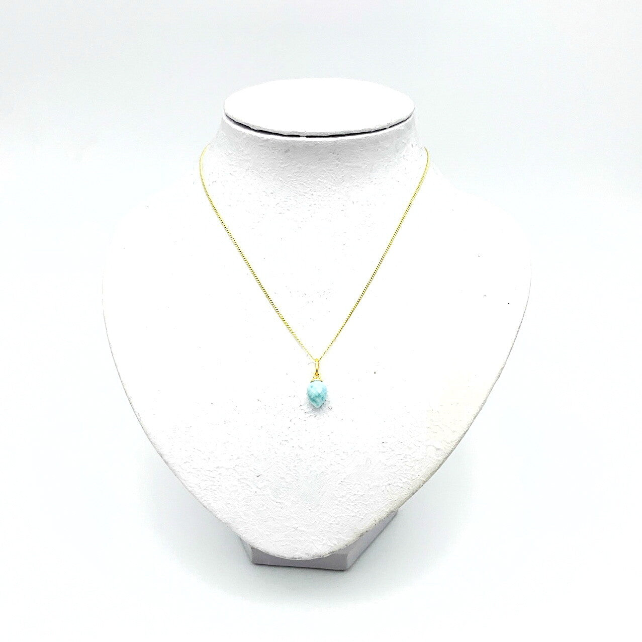 Hanger Goud Op Zilver Larimar