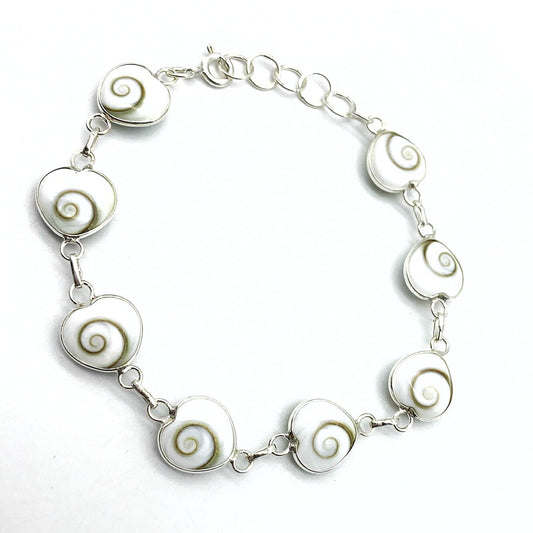 Armband Hartvormige Schelp