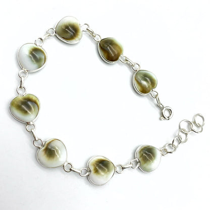 Armband Hartvormige Schelp