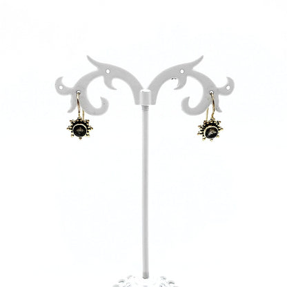 Oorhangers Goud Op Zilver Rookkwarts