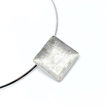 Hanger Geborsteld Zilver