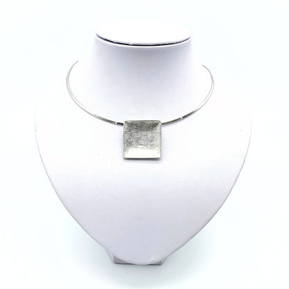 Hanger Geborsteld Zilver