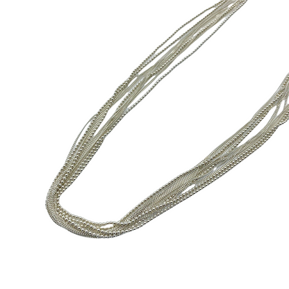Ketting Zilver Multi
