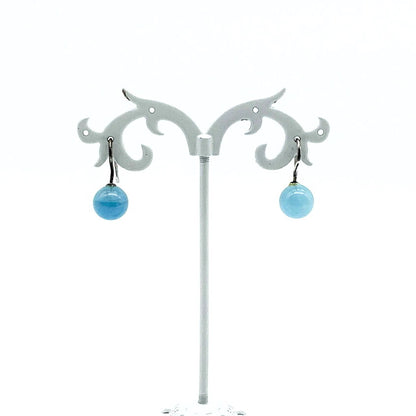 Oorhangers Aquamarijn