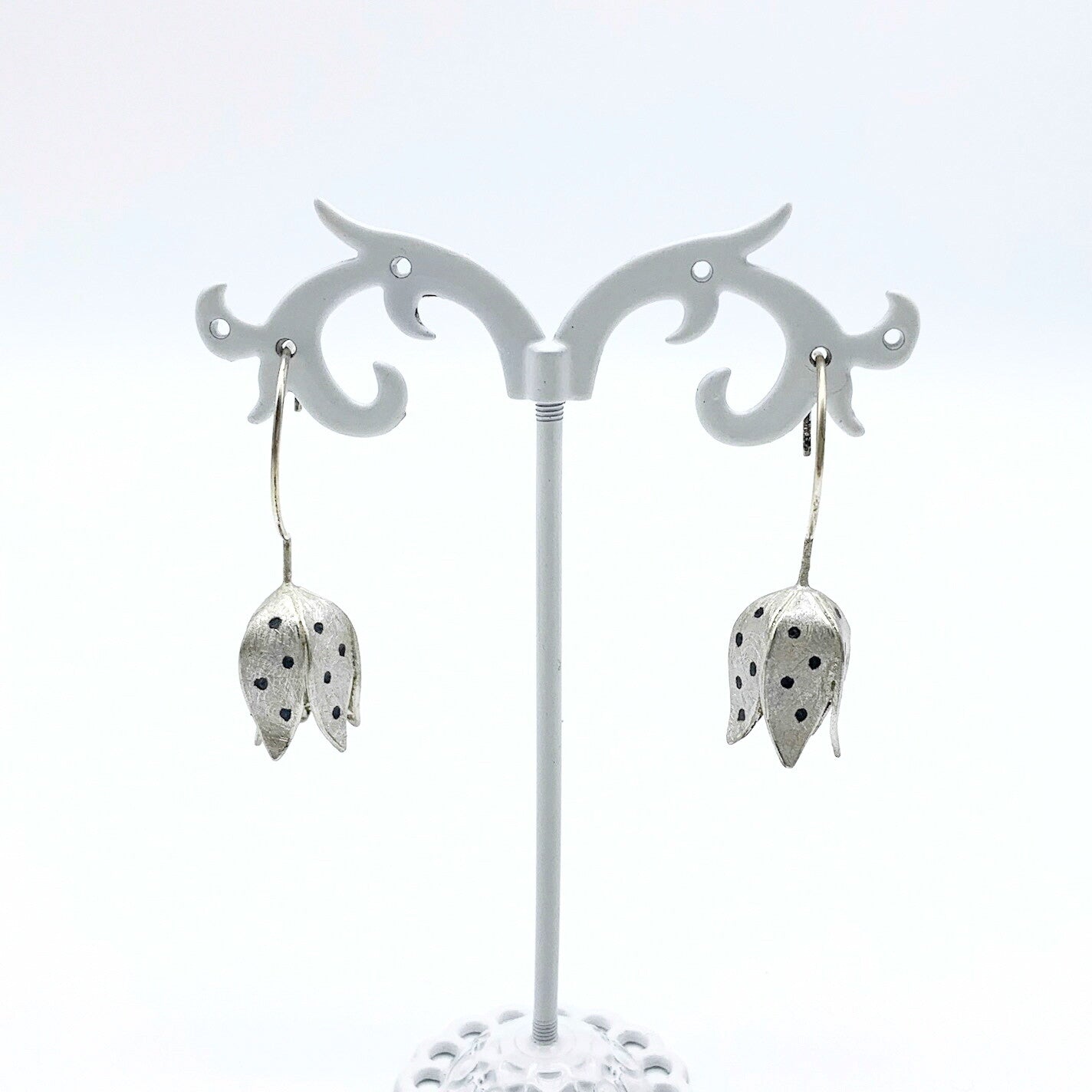 Oorhangers Zilveren Tulp