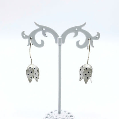 Oorhangers Zilveren Tulp