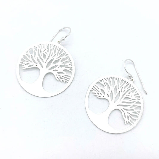 Oorhangers Zilver Levensboom