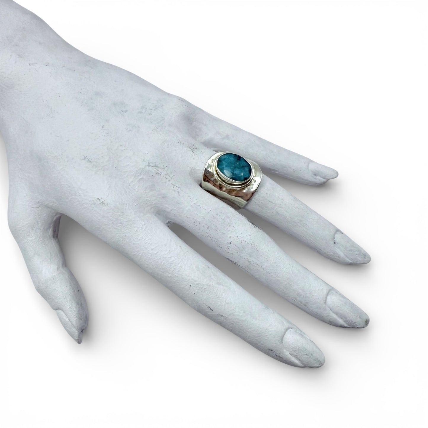 Ring Blauwe Apatiet