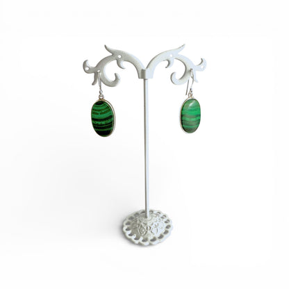 Oorhangers Malachiet