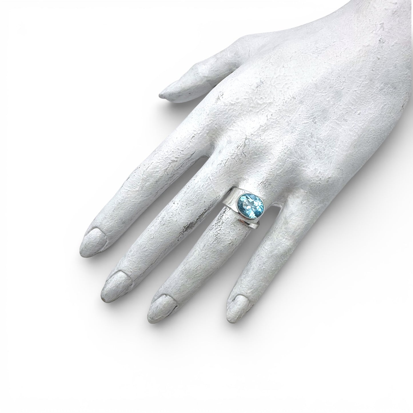 Ring Blauwe Topaas