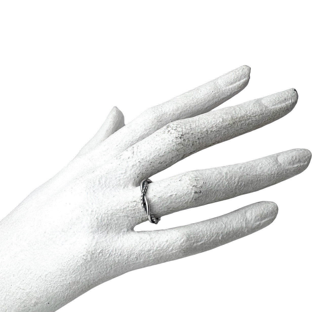 Ring Zilveren Swirl