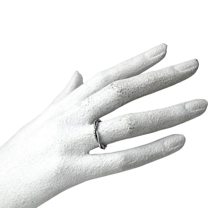 Ring Zilveren Swirl