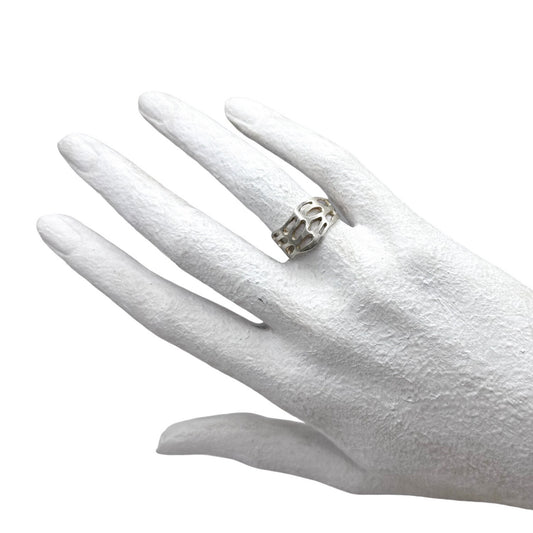 Ring Opengewerkt Zilver