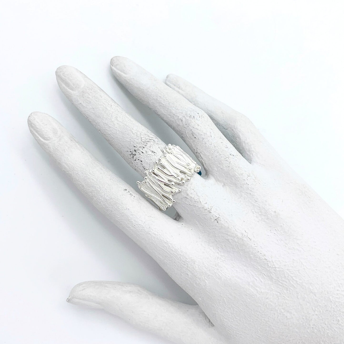 Ring Zilveren Steeltjes